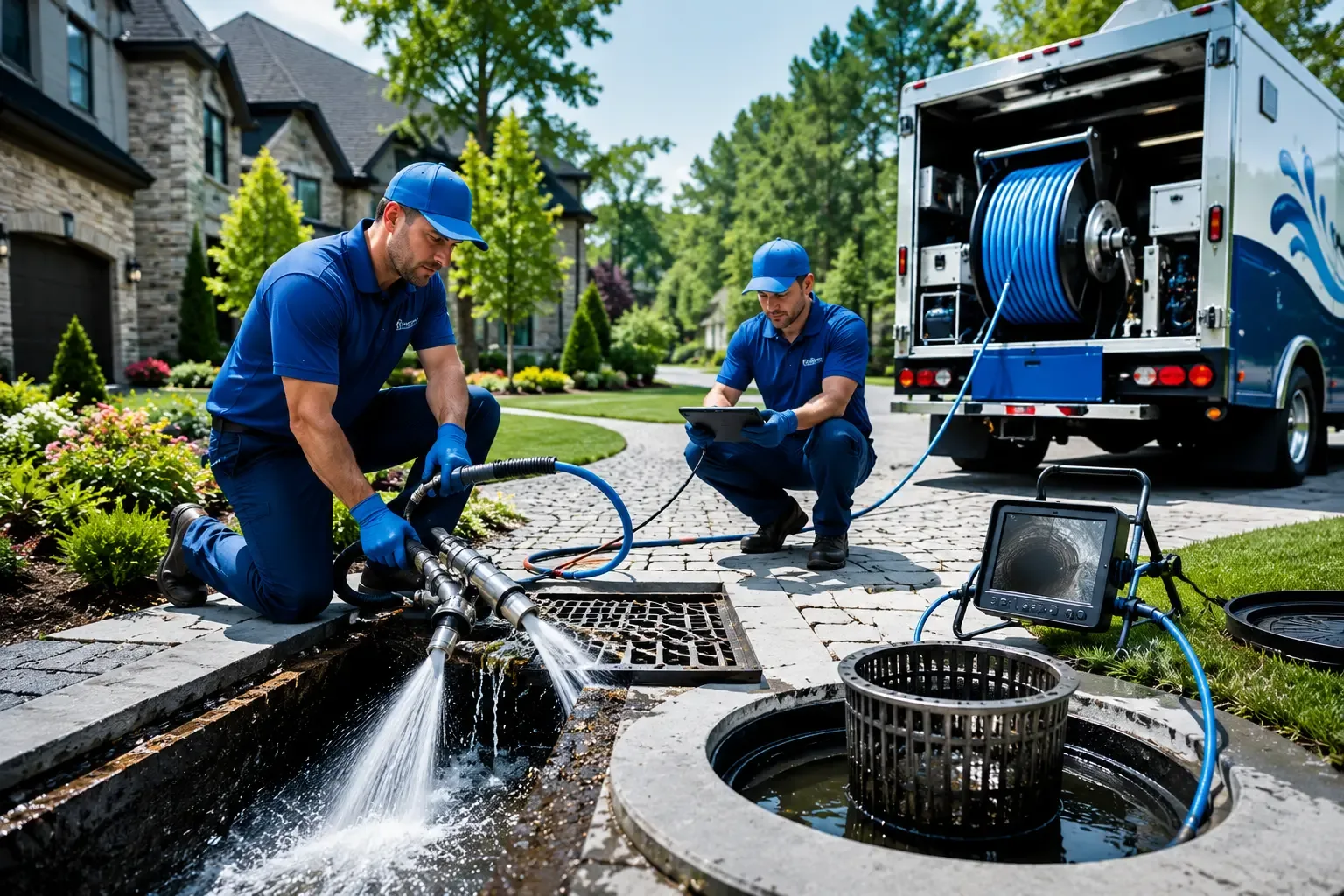Local outdoor drain cleaning professionals in Purcell, OK
